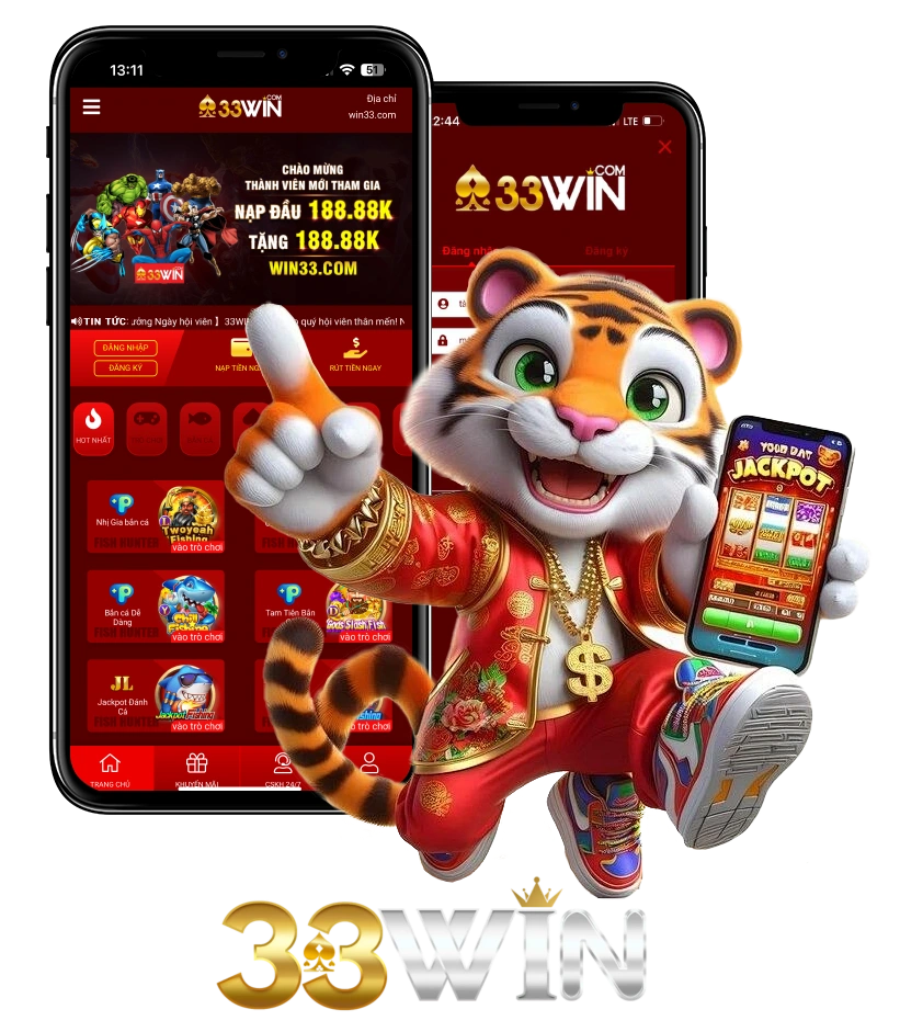 Hình minh họa ứng dụng 33Win trên điện thoại